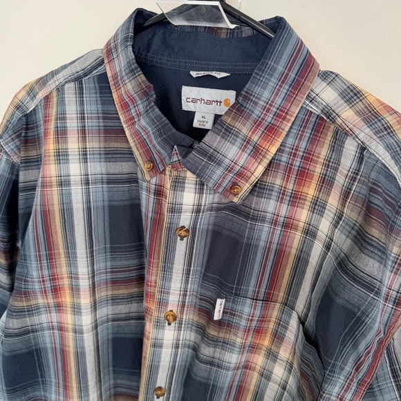 Carhartt Men's Plaid Button Down Shirt size XL - Picture 3 of 5